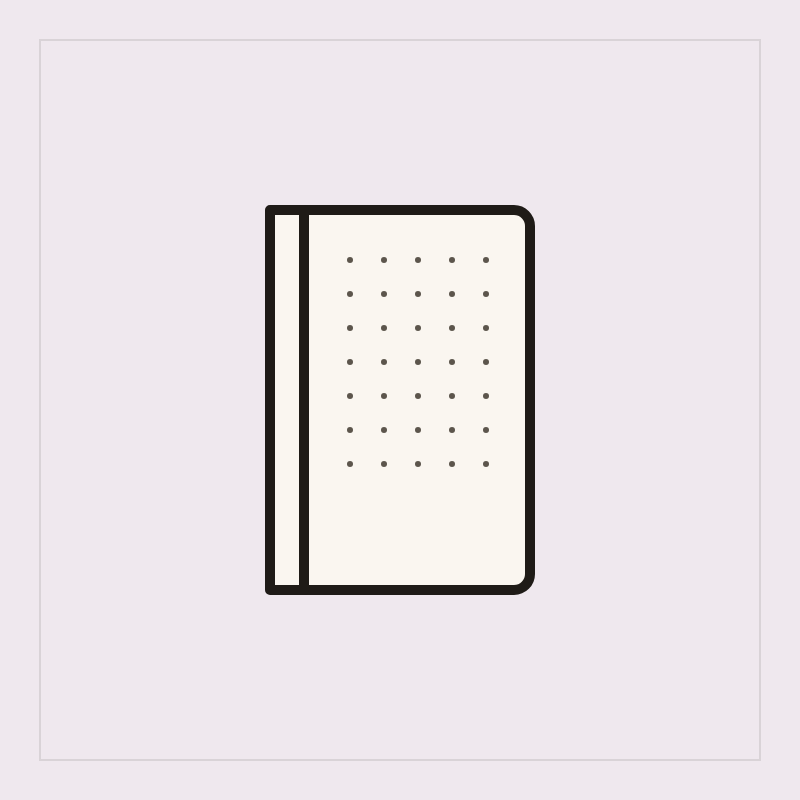 Dot-grid notebook