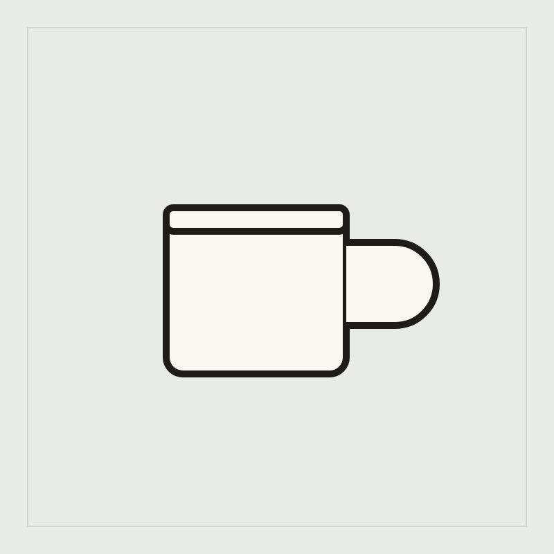 Enamel camp mug